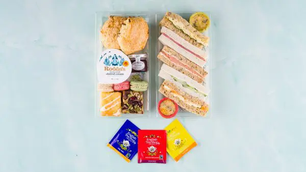 Traditional afternoon tea box for next day delivery